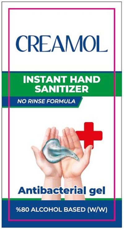 creamol - Creamol front label